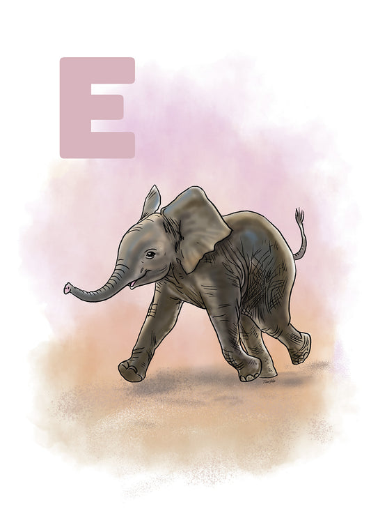 005 E Elefant - Pink